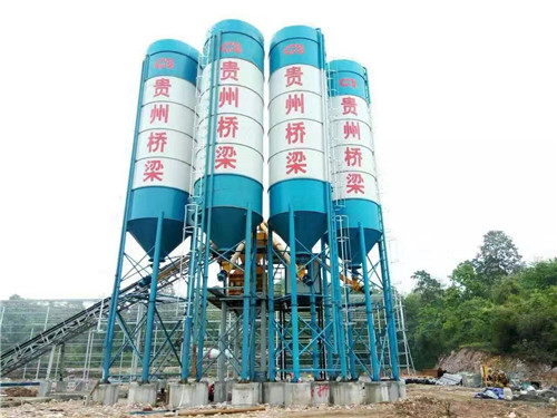 米乐官网(中国)混凝土搅拌站储料设备